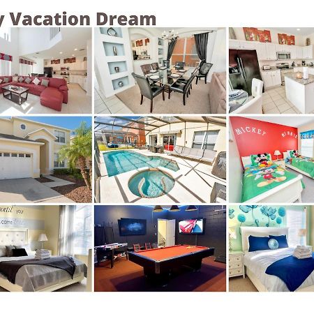 Disney Dream With Hot Tub, Pool, Xbox, Games Room, Lakeview, 10 Min To Disney, Clubhouse Kissimmee Extérieur photo